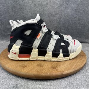 Nike Shoes Youth Size 5.5Y Black White Air More Uptempo Basketball GS DX3360-001